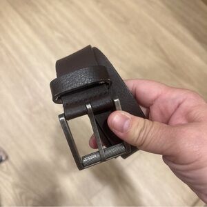 Men's Brown Leather Belt